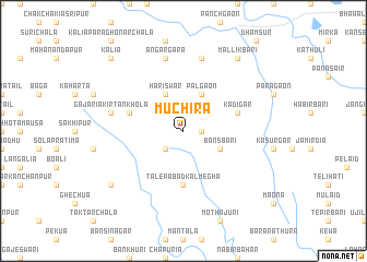 map of Muchira