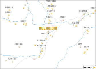 map of Muchoioio