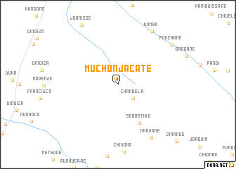 map of Muchonjacate