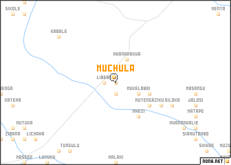 map of Muchula