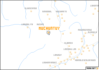 map of Muchuntuy