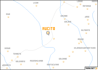 map of Mucita