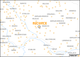 map of Mučivrce