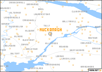 map of Muckanagh