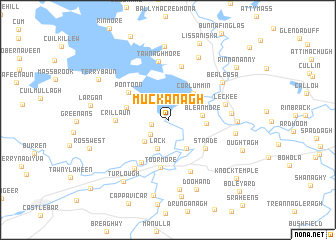 map of Muckanagh