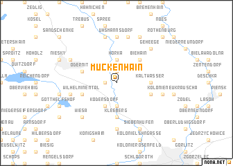 map of Mückenhain