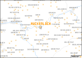 map of Mückenloch