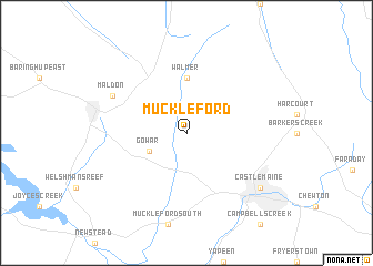 map of Muckleford