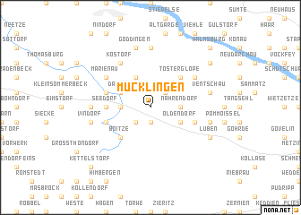 map of Mücklingen