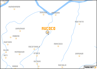 map of Mucócó