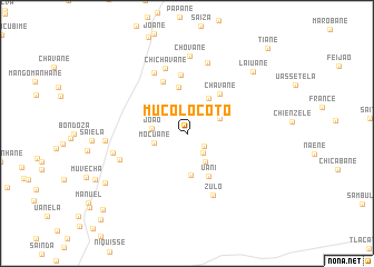 map of Mucolocoto