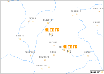 map of Mucota