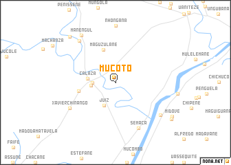 map of Mucôto