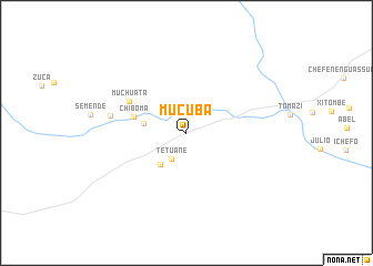 map of Mucuba