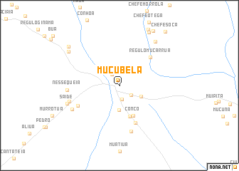 map of Mucubela