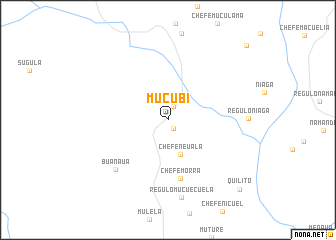 map of Mucúbi