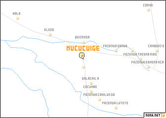 map of Mucucuige
