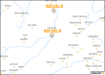 map of Mucuela