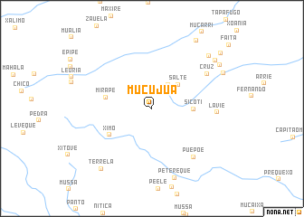 map of Mucujua