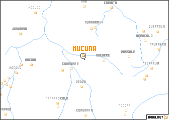 map of Mucuna