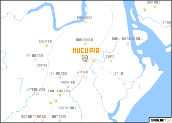 map of Mucupia