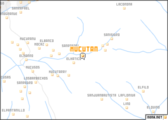 map of Mucután