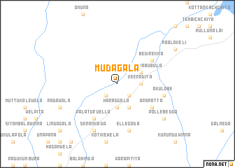 map of Mudagala