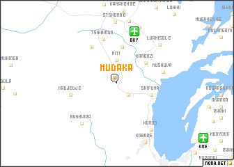 map of Mudaka