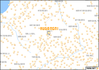 map of Mudang-ni