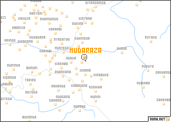 map of Mudaraza