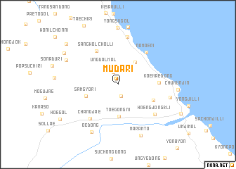 map of Muda-ri