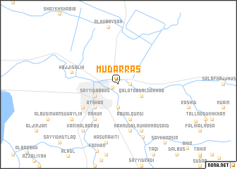 map of Mudarras