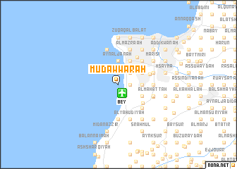 map of Mudawwarah