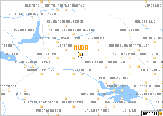 map of Mudá