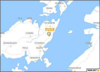 map of Muda