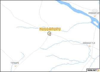 map of Muddanūru