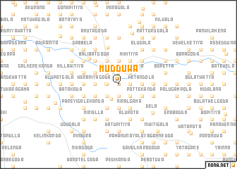 map of Mudduwa