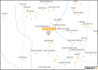 map of Mudêba