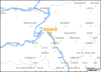 map of Mudein