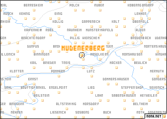 map of Müdenerberg