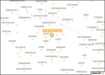 map of Mudepane