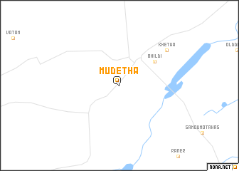 map of Mudetha