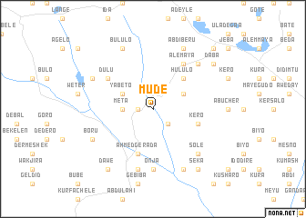 map of Mudē