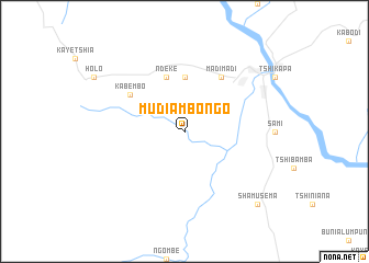 map of Mudiambongo