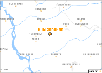 map of Mudiandambo