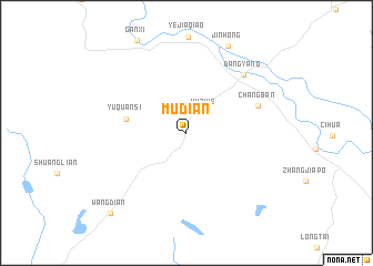 map of Mudian
