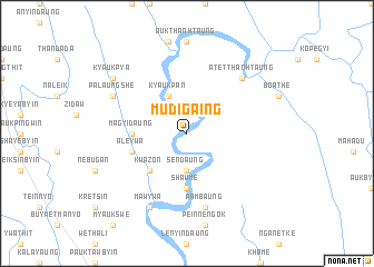 map of Mudigaing