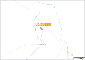 map of Mudigubba