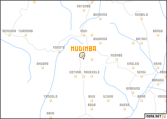 map of Mudimba