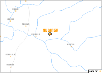 map of Mudinga